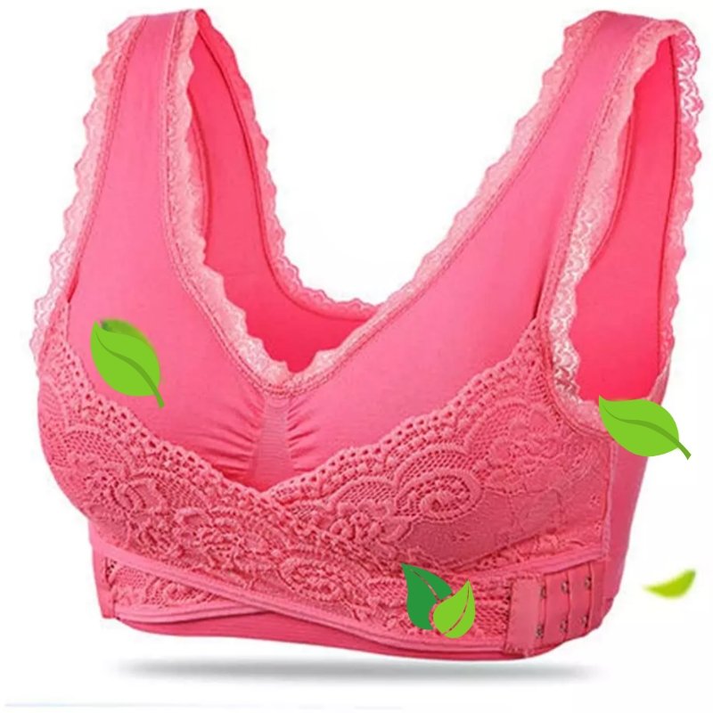 Damen Sport-BH Kabellos Gekreuzte Schnalle