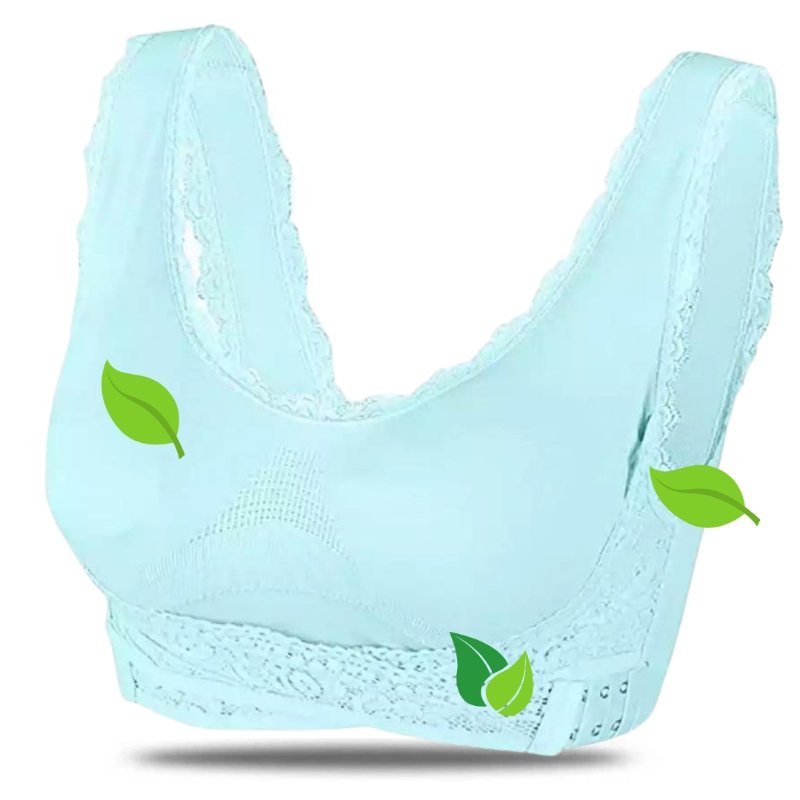 Damen Sport-BH Kabellos Gekreuzte Schnalle