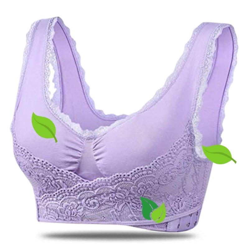 Damen Sport-BH Kabellos Gekreuzte Schnalle