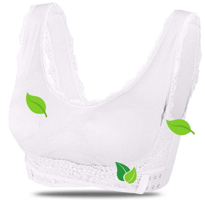 Damen Sport-BH Kabellos Gekreuzte Schnalle