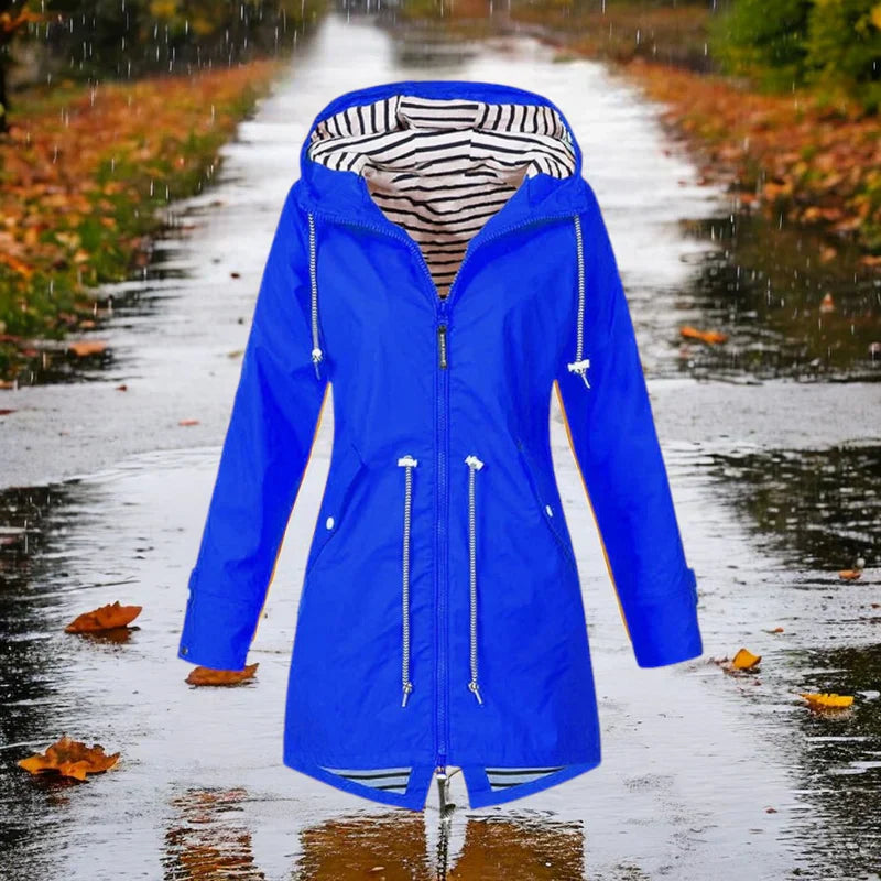 Damen Regenjacke Waterproof Eveloria