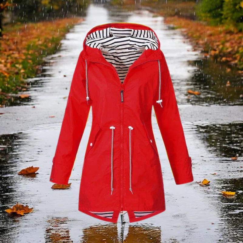 Damen Regenjacke Waterproof Eveloria