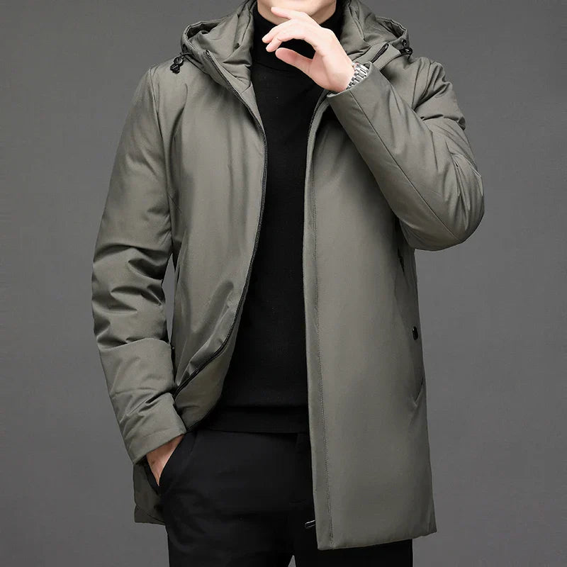 Herren Langarm-Winterjacke