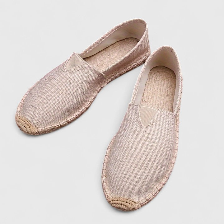 Herren Espadrilles Atmungsaktives Material Beige