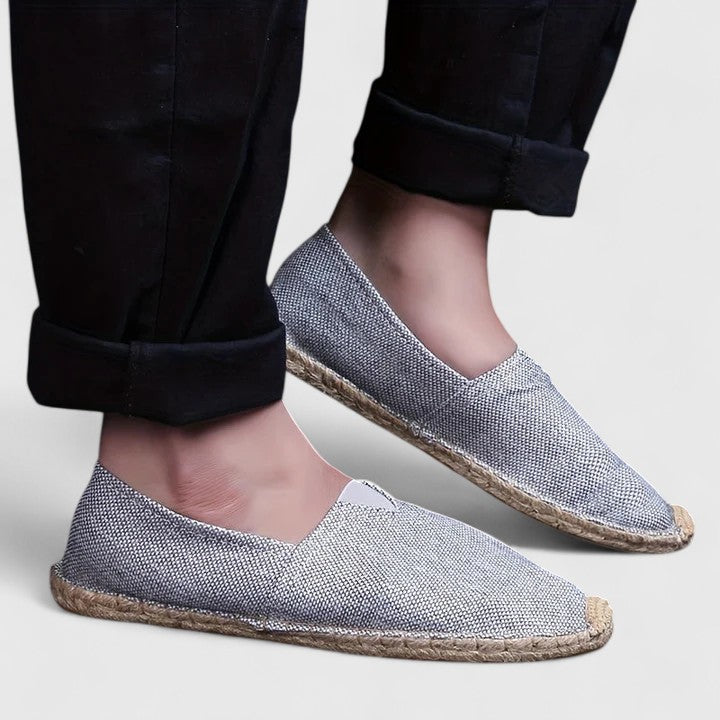 Herren Espadrilles Atmungsaktives Material Beige