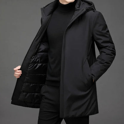 Herren Langarm-Winterjacke