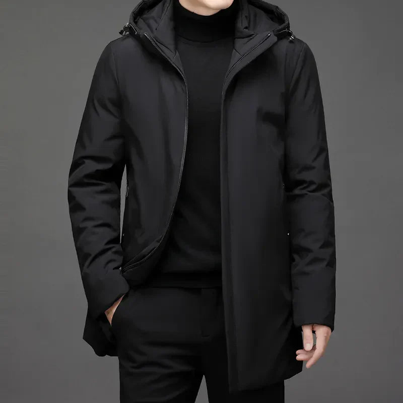 Herren Langarm-Winterjacke