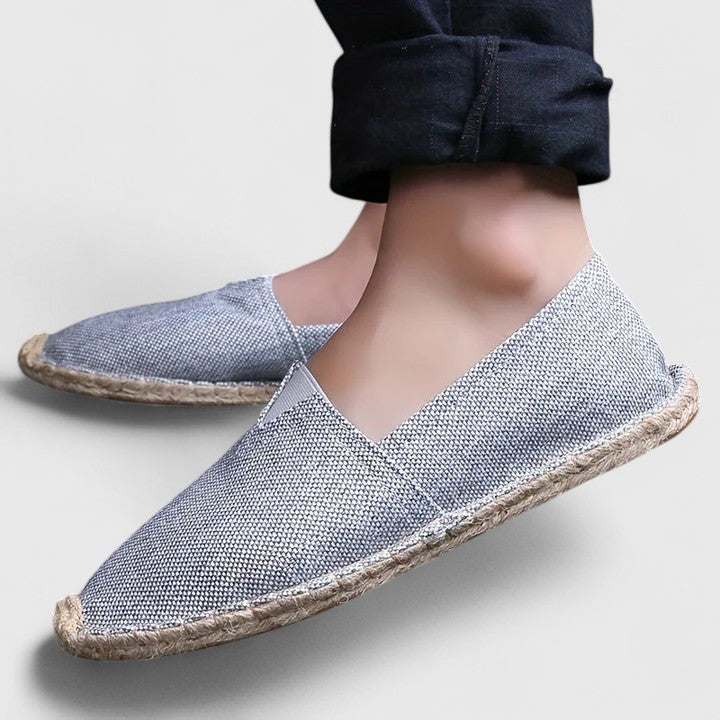 Herren Espadrilles Atmungsaktives Material Beige