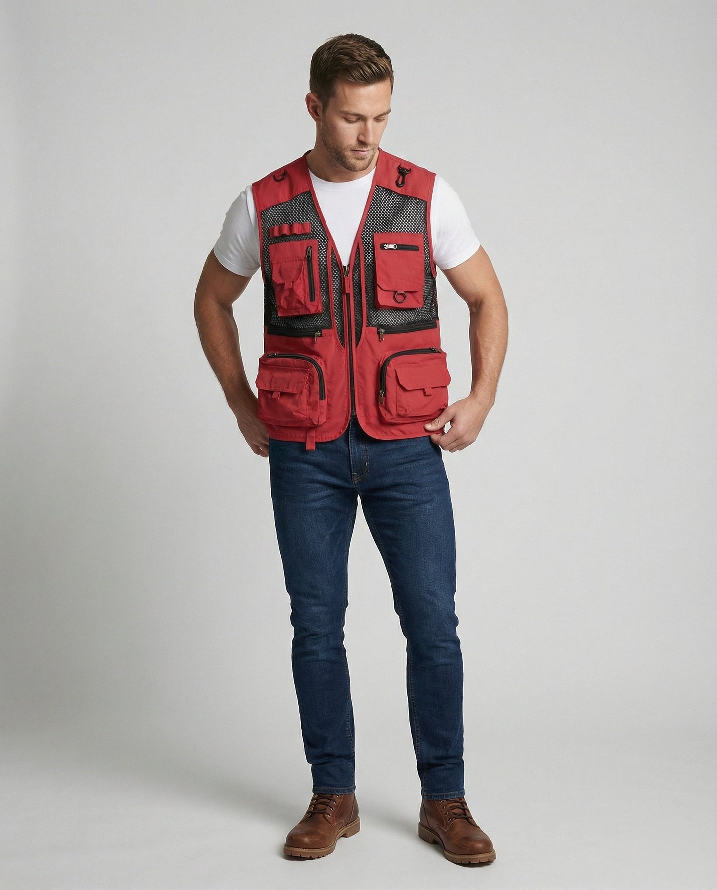 Leichte Damen Weste mit Multi Taschen