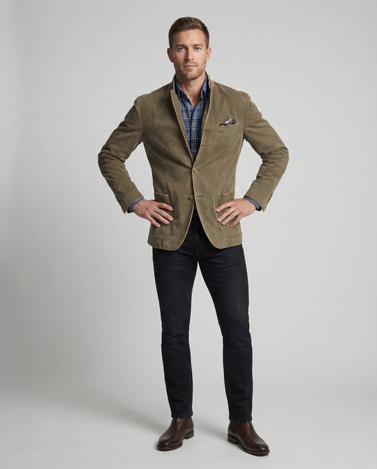 Herren Cord Blazer - Eveloria