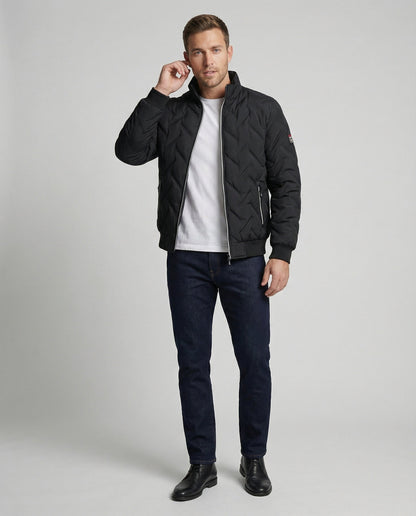 Herren Winterjacke Wattierte Isolierte