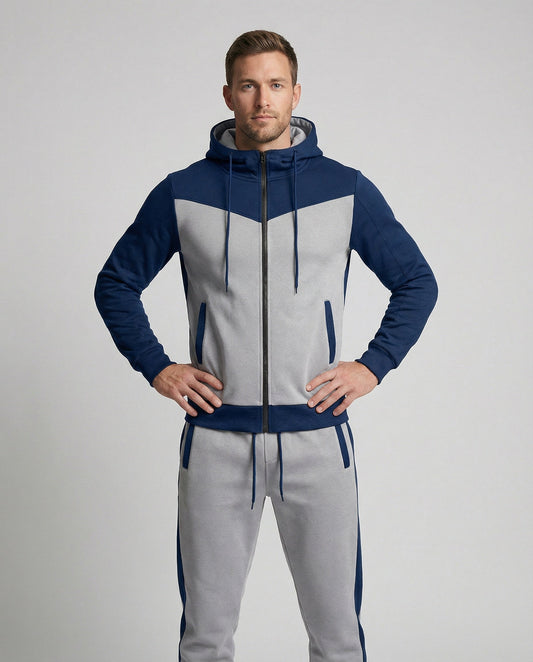 Herren Trainingsanzug mit Kapuze Jogginghose Sport - Eveloria