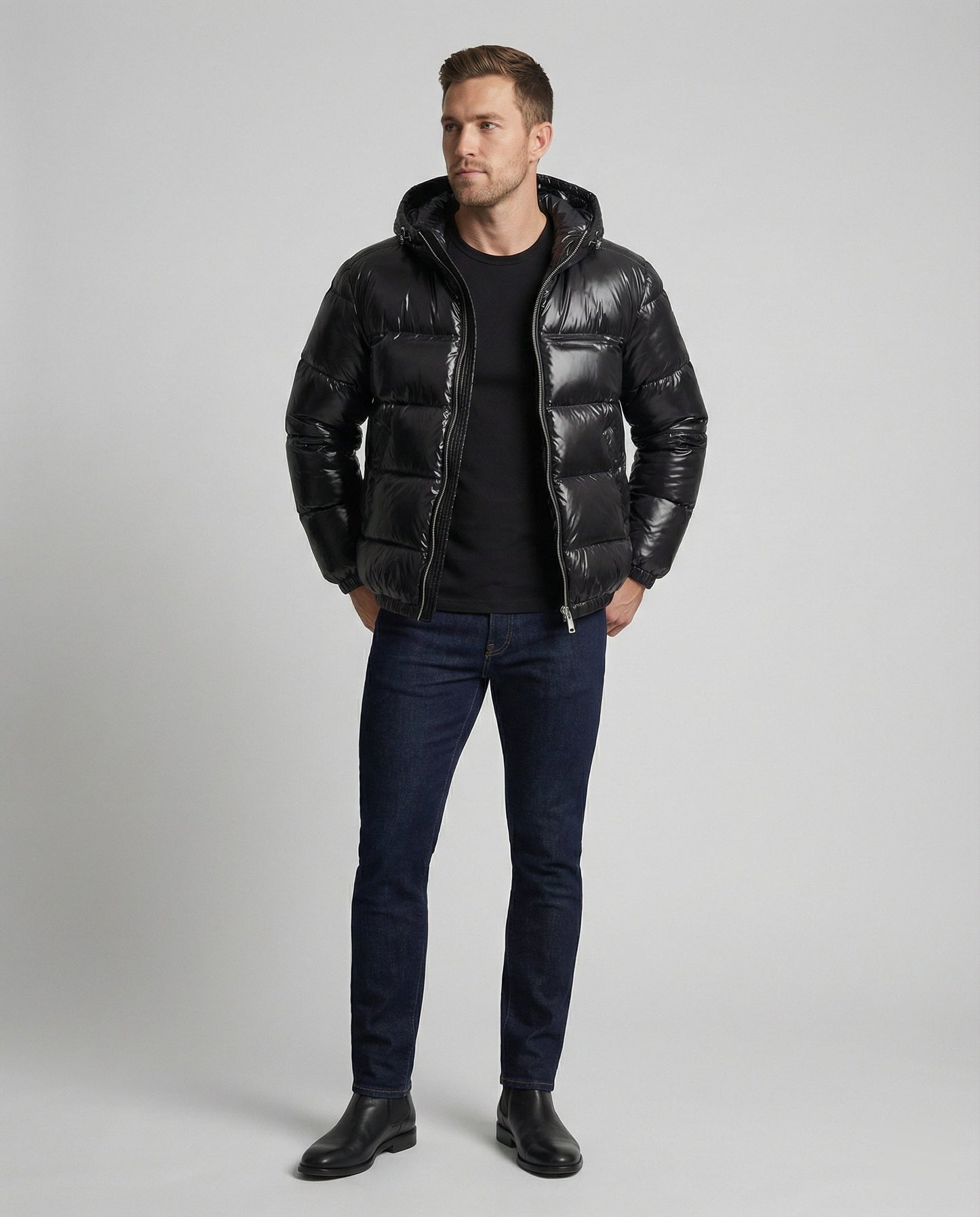 Leichte Unisex Daunenjacke Warm