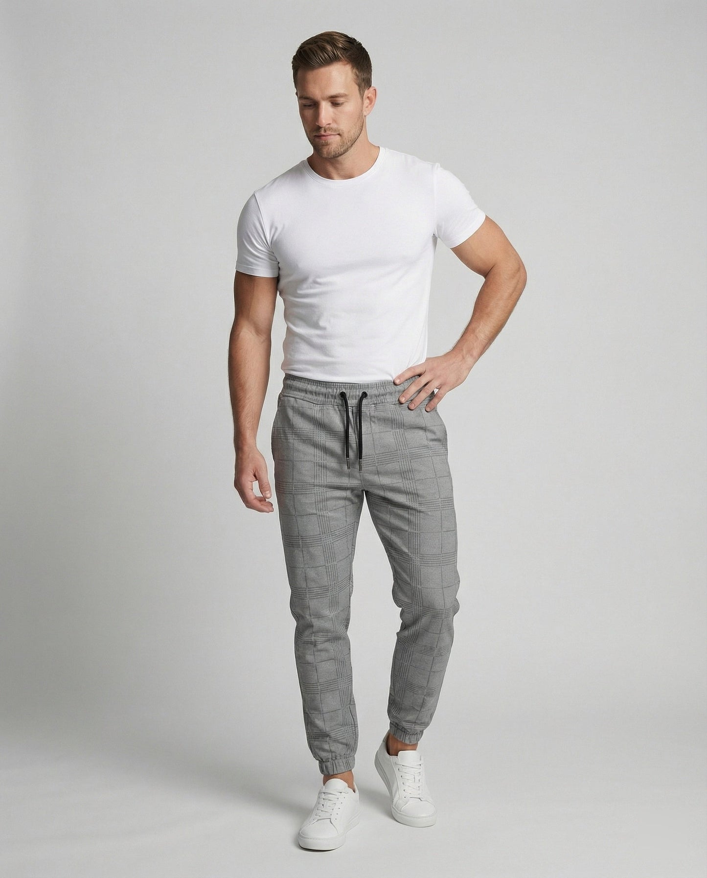 Bequeme Damen Jogginghose Weich Schwarz - Eveloria