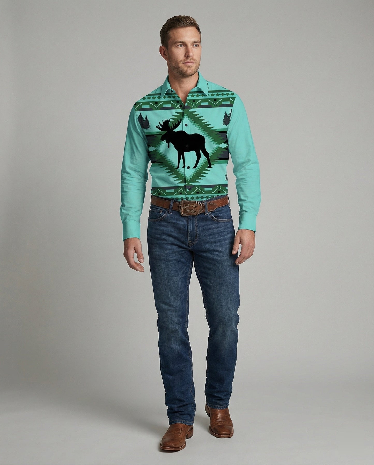 Herren Businesshemd Slim Fit Kentkragen Weiß