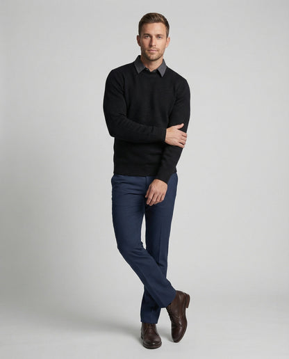 Herren Feinstrickpullover Elegantes Design