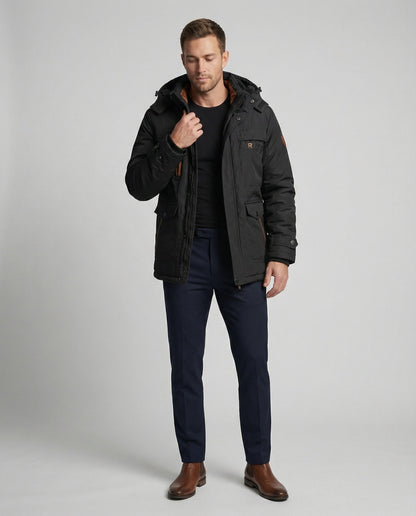 Herren Isolierte Wasserdichte Outdoorjacke