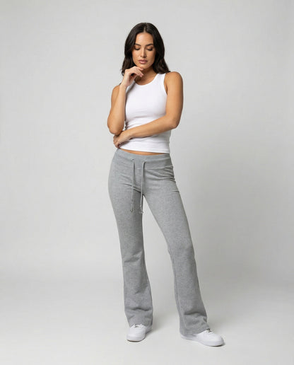 Damen Sweathose Hochtailliert Bequem