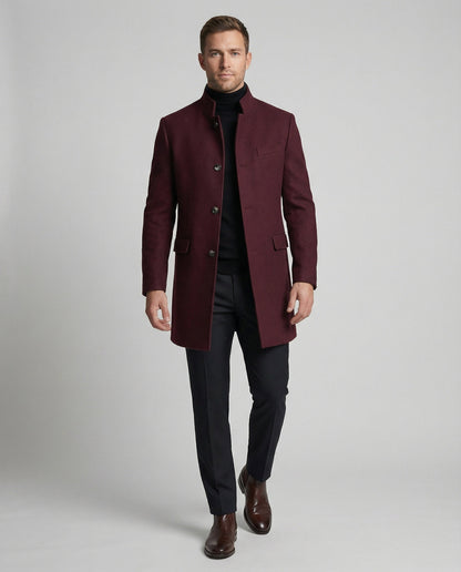 Herren Mantel Warm