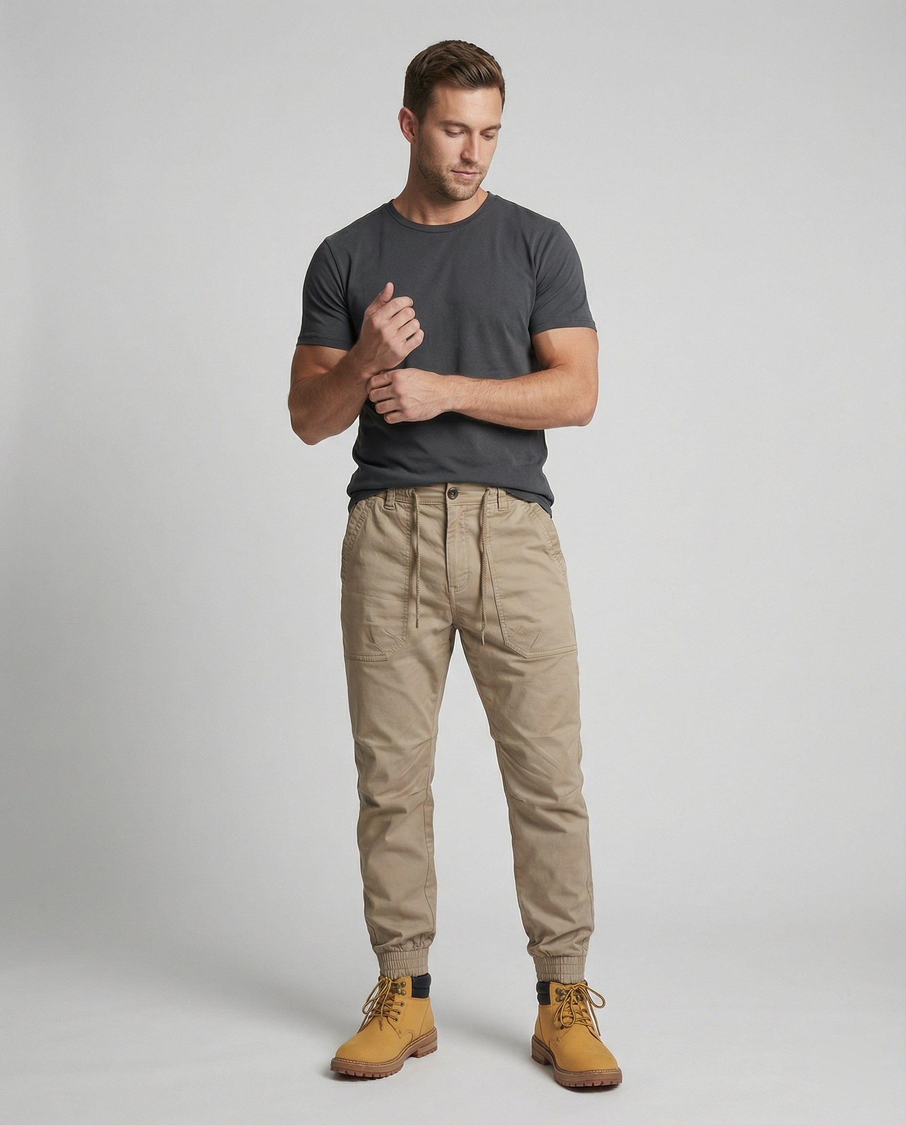 Herren Cargo-Hose Flexibel - Eveloria