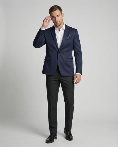 Herren Satinjacke Elegant Modisch