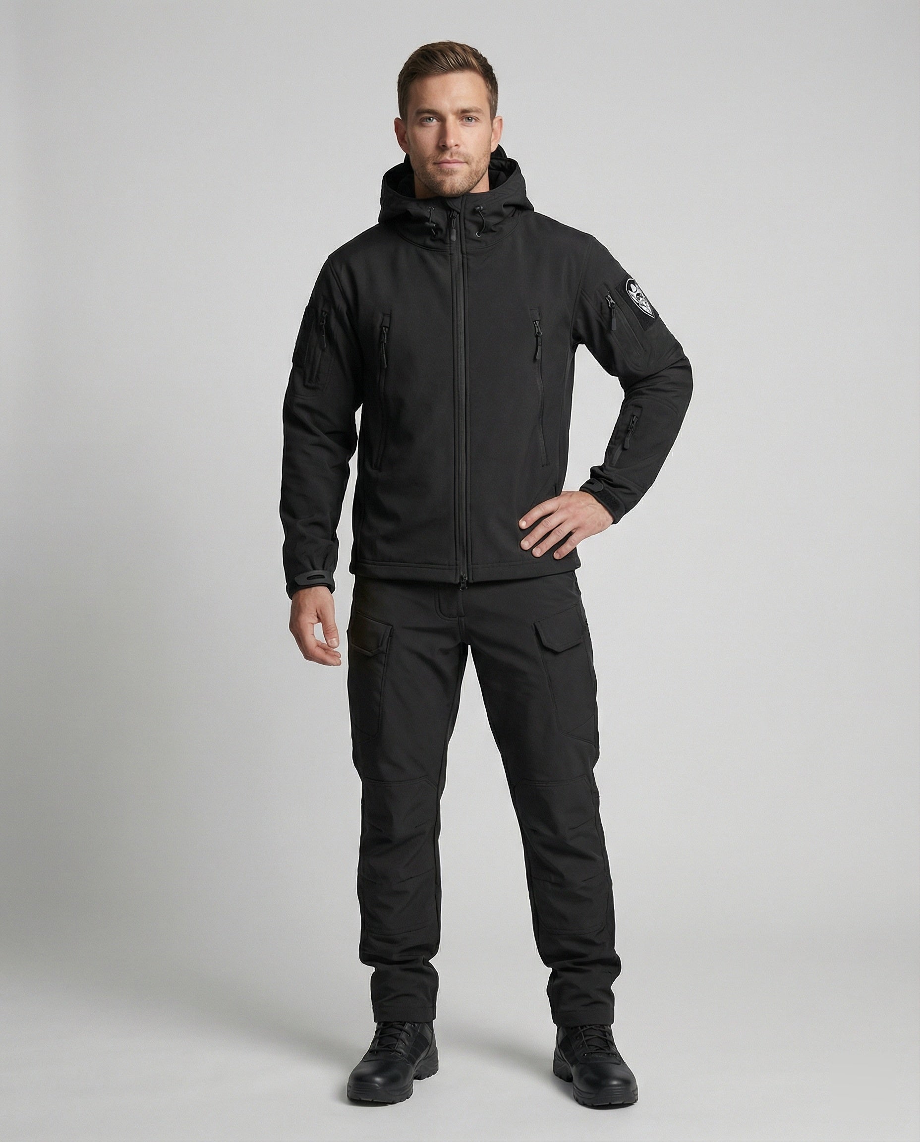 Herren Fleecejacke Multifunktionsjacke - Eveloria