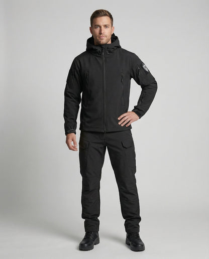 Herren Fleecejacke Multifunktionsjacke - Eveloria