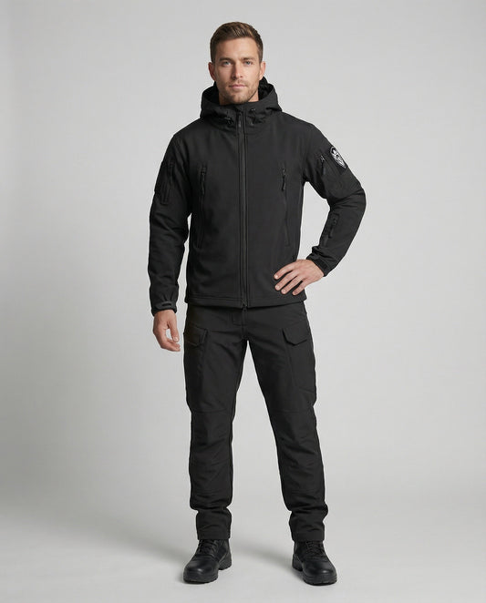 Herren Fleecejacke Multifunktionsjacke - Eveloria