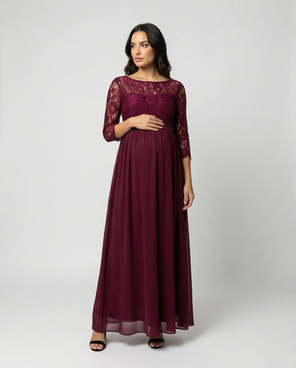 Elegantes Damen Abendkleid für Schwangere - Eveloria