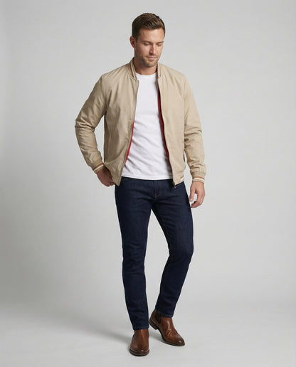 Wasserabweisende Nylon Freizeitjacke