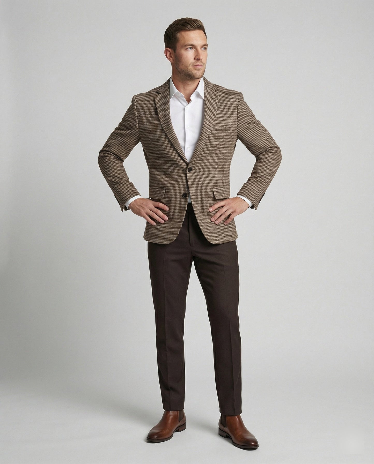 Herren Blazer kariert modern