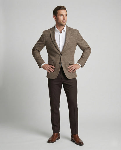 Herren Blazer kariert modern