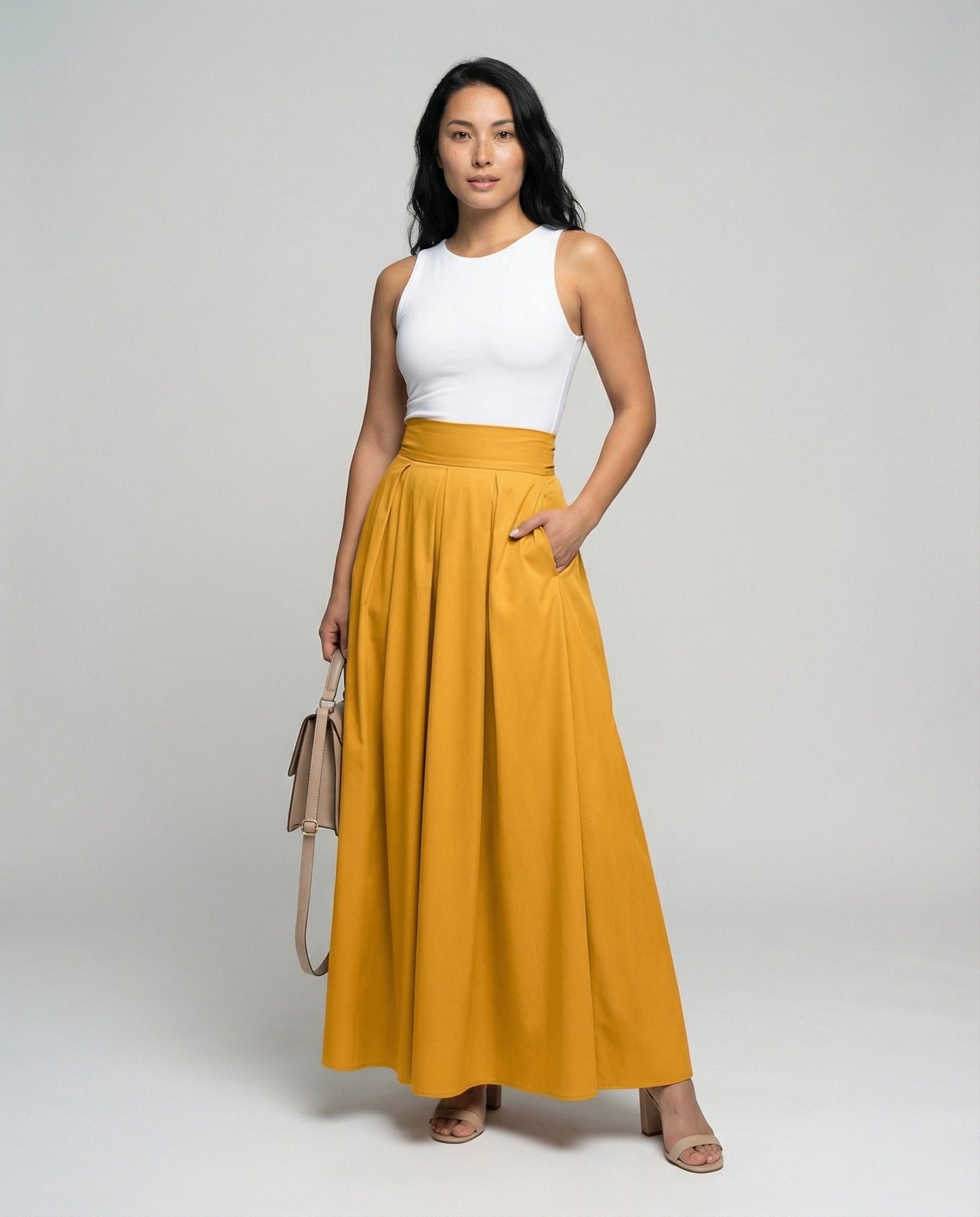 Eveloria Damen Faltrock Elegant - Eveloria