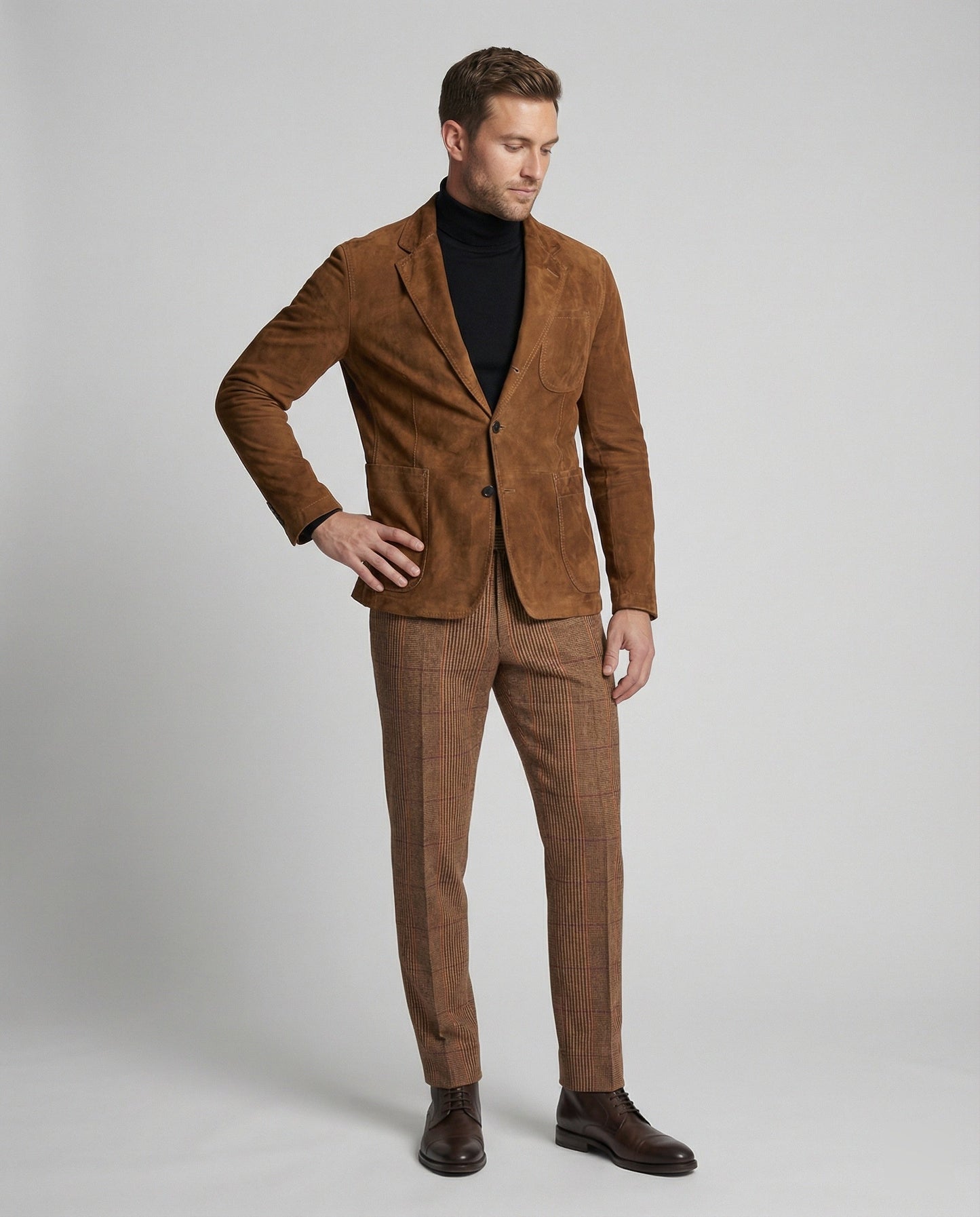 Herren Wildleder Blazer