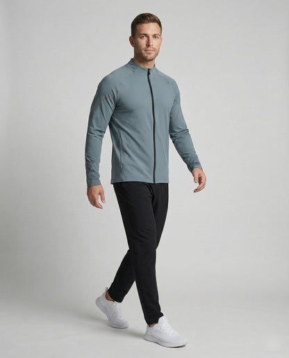 Herren Trainingsjacke Atmungsaktiv Raglan