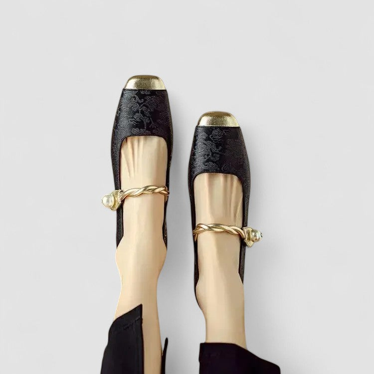 Damen Orthopädische Mary Jane Schuhe Niedrig Absatz