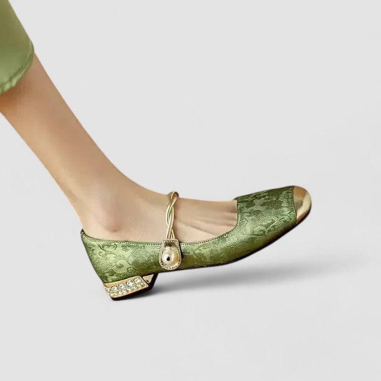 Damen Orthopädische Mary Jane Schuhe Niedrig Absatz