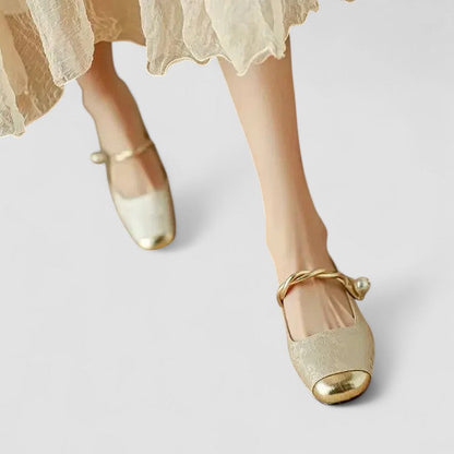 Damen Orthopädische Mary Jane Schuhe Niedrig Absatz