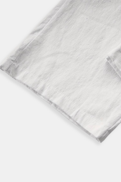 Herren Loungehose Weiß Baumwolle Bequem