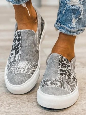 Damen Sneaker Niedriger Schaft Patch-Design - Eveloria