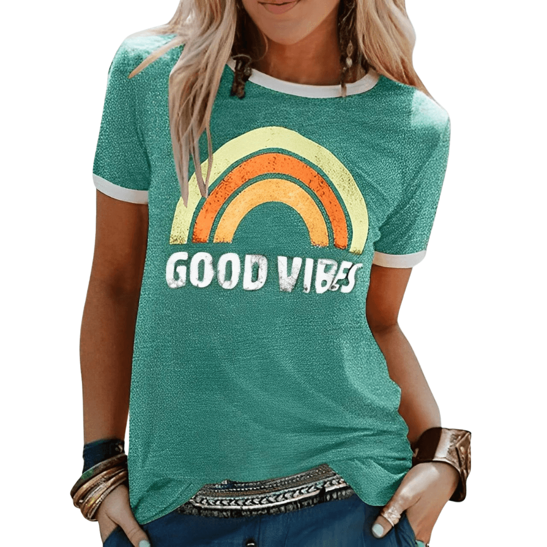Damen T-Shirt Weiche Baumwolle Oversized Sommerleicht