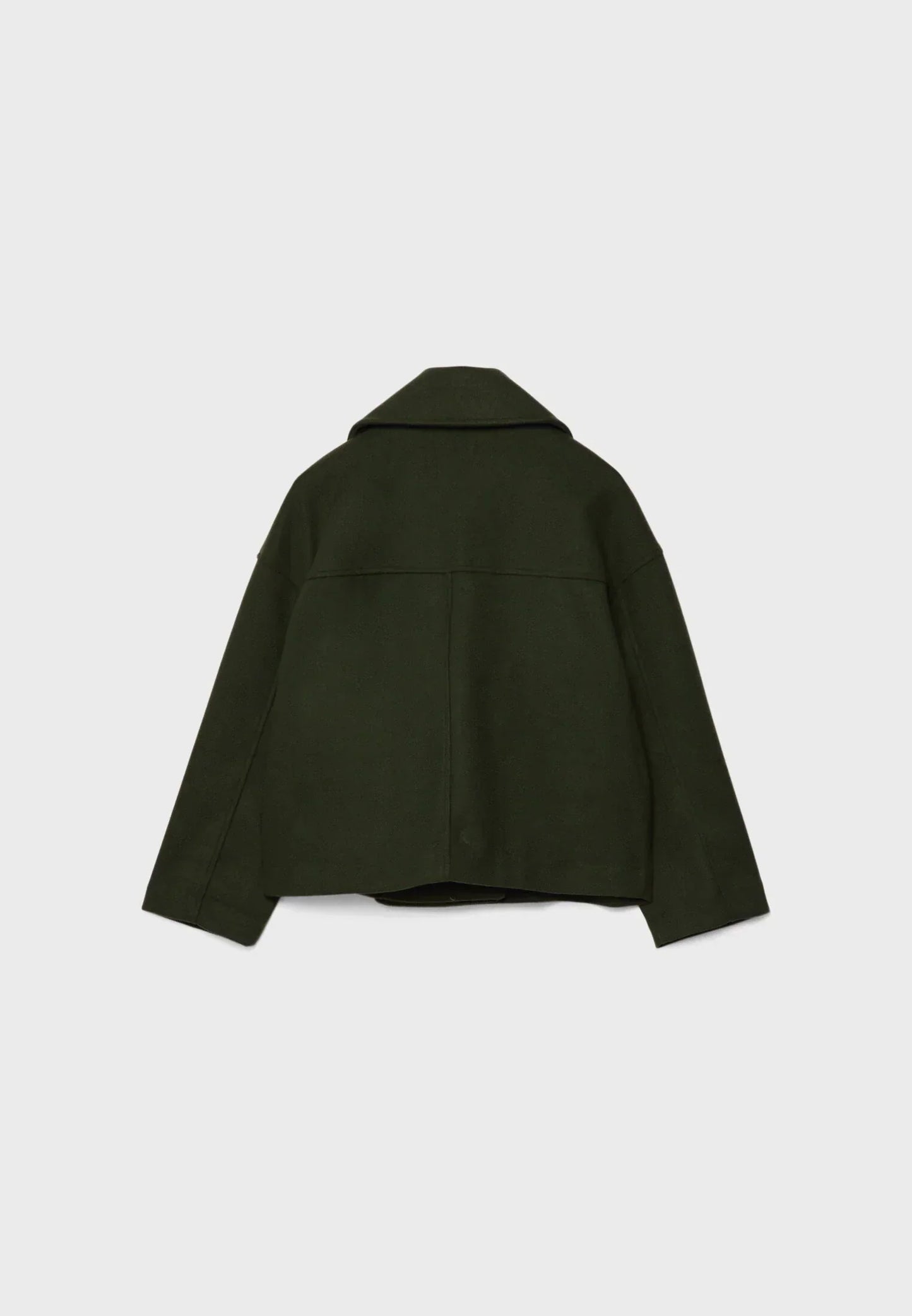 Damen Oversize Kurzmantel Herbst Übergang