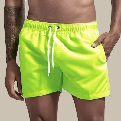 Herren Badeshorts Sommer Kordelzug Seitentaschen - Eveloria