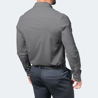 Herren Komfort-Hemd Knitterfrei Stretch