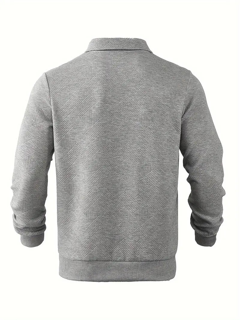 Eveloria Herren 1/4-Zip-Pullover Stilvoll