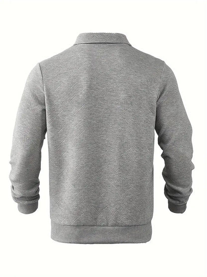 Eveloria Herren 1/4-Zip-Pullover Stilvoll