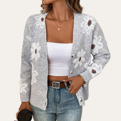 Eveloria Damen Strickcardigan Trendig