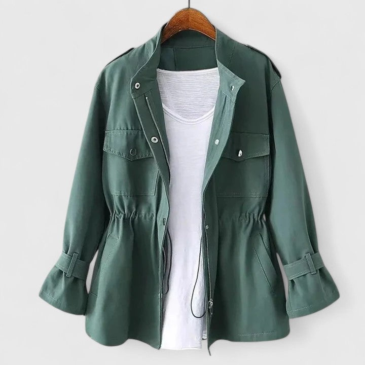Damen Safari-Mantel Langarm