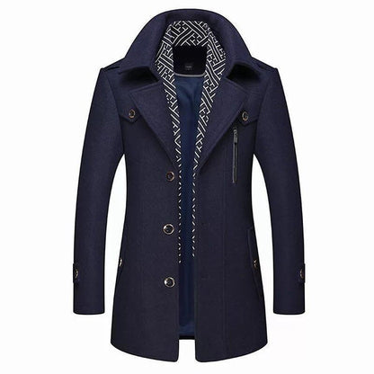 Herren Wildlederjacke Stilvoll Braun
