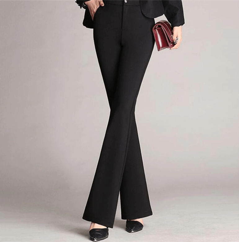 Eveloria Damen Slim-Fit Flare Jeans Hose - Eveloria
